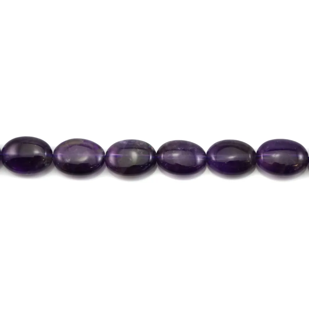Amethyst oval 13x18mm x 1pc 