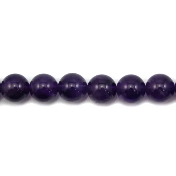 Amethyst Round 4mm x 20 pcs