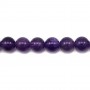 Amethyst Round 8mm x 40cm
