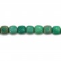 Agate d'herbe carré 8mm x 40cm