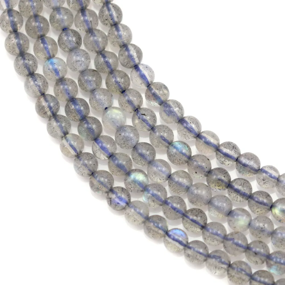 Round labradorite 3mm x 40cm