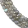 Labradorite, de forme cube facetté, 5 mm x 40cm