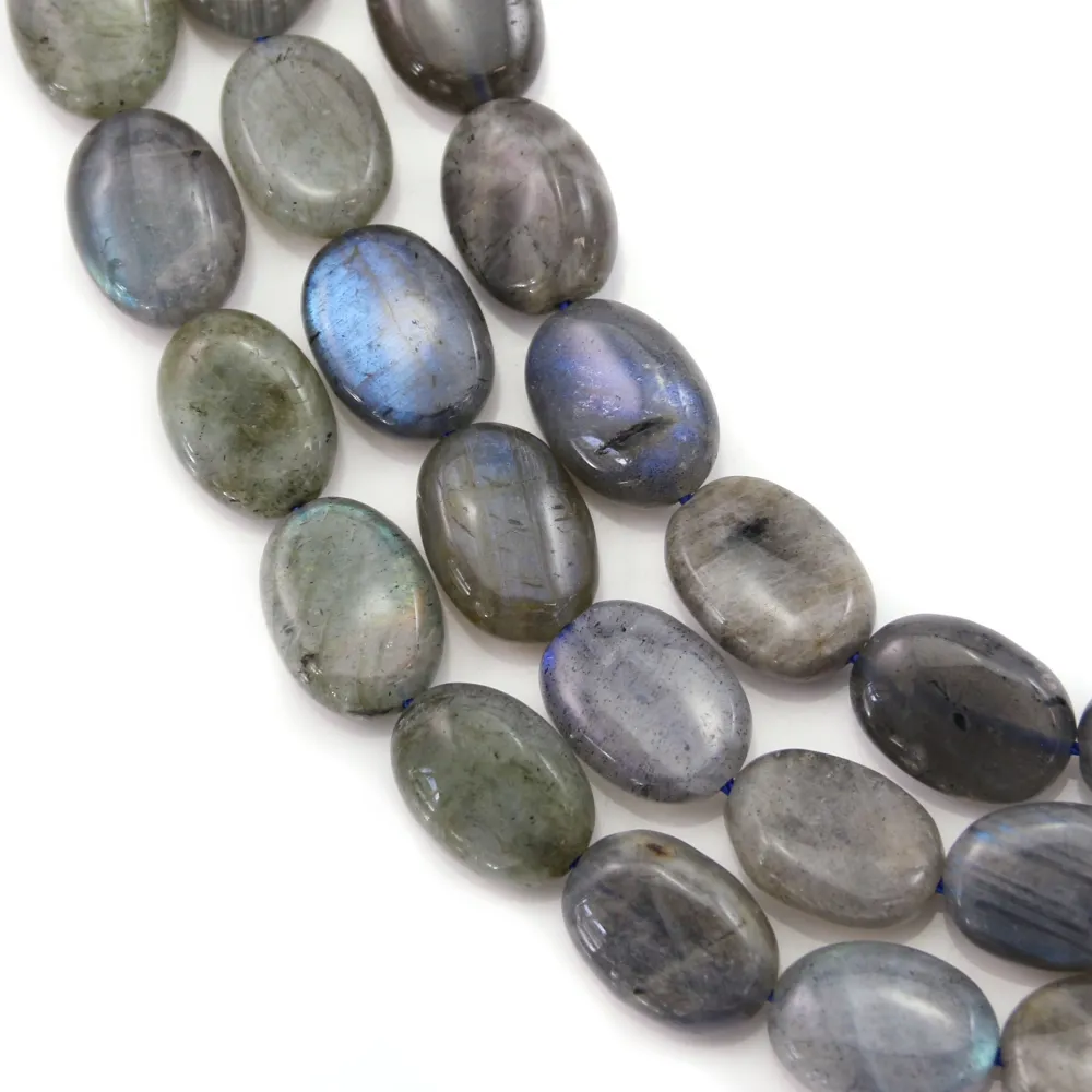 Labradorite Ovale 10x14mm x 40cm