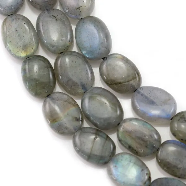 Labradorite ovale 13x18 mm x 40 cm