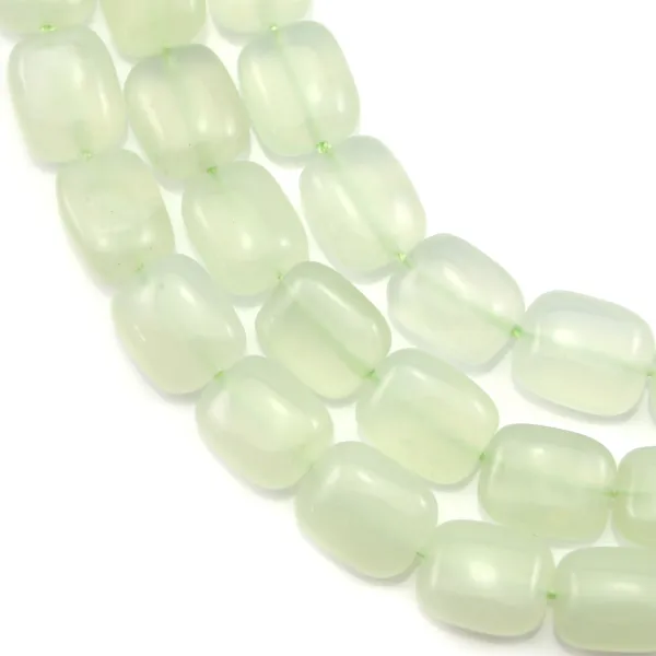 Jade Xinshan retângulo 8x10mm x 40cm