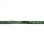 Jade africain rectangle 4x13mm x 40cm