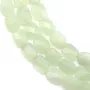 Jadeite rectangle facette 8x10mm x 40cm