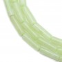 Jade nephrite tube 4x13mm x 40cm