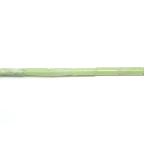 Jade nephrite tube 4x13mm x 40cm