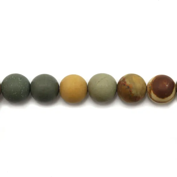 Mookaite jaspe round 6mm x 40cm 