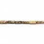Picture jasper tube 4x13mm x 40cm 