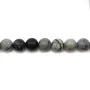 Picasso jasper mat round 8mm x 20pcs 
