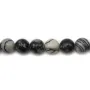 Jaspe picasso ronde 12mm x 40cm