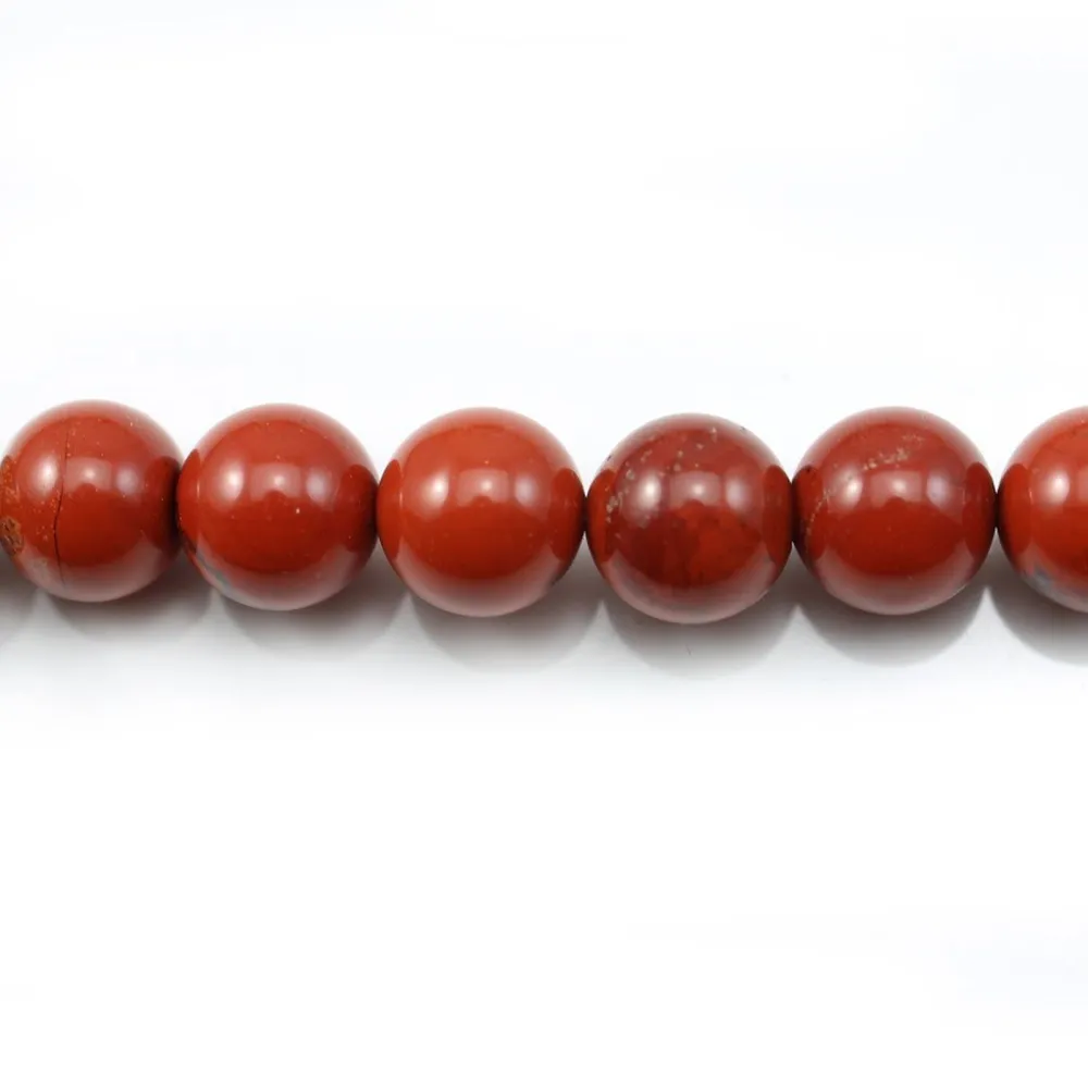 Jaspe Rouge Ronde 14mm x 40cm 
