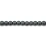 Hématite  mate ronde 3mm x 40cm
