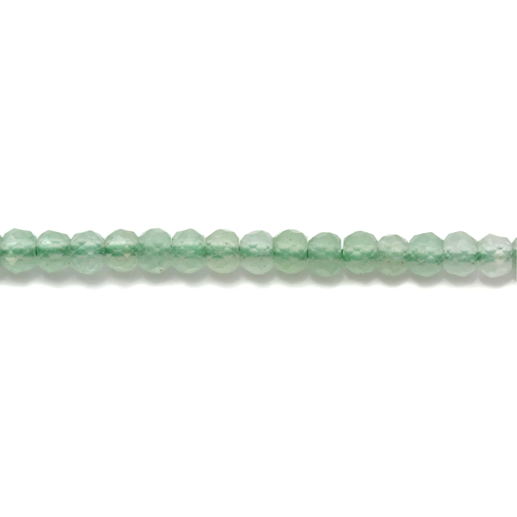 Lot De Perles Tubes En Aventurine Verte - Environ 26 Pièces De 39cm, Pour Création Bijoux