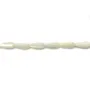 Nacre blanche en forme de goutte 6x12mm x 12 pcs
