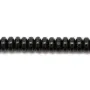 Hématite rondelle 2x4mm x 40cm 