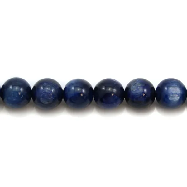 Cyanite Ronde 8mm x 1pc