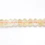 Citrine Rondelle Facette 5x8mm B x 40cm