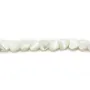 Nacre blanche en forme de coeur 4mm x 20pcs