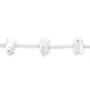 Nacre blanche en forme de cochon 8x14mm x 1pc