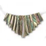 Nacre abalone triangle 28x50mm x 1pc