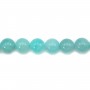 Amazonite du Pérou rond 6mm x 6 pcs