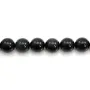 Obsidienne ronde 10mm x 40cm
