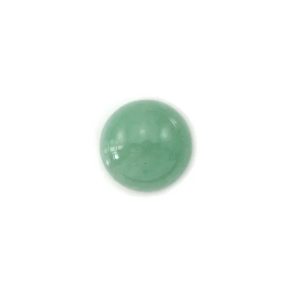 Cabochon Aventurine Flat-round 10mm x 5pcs