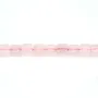 Cuarzo rosa cuadrado 8mm x 4pcs
