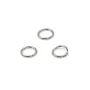 Anneaux ouverts 4x0.6mm en Acier Inox x 50pcs