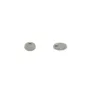 Sequin ovale 7x8.5mm en Acier Inox x 10pcs