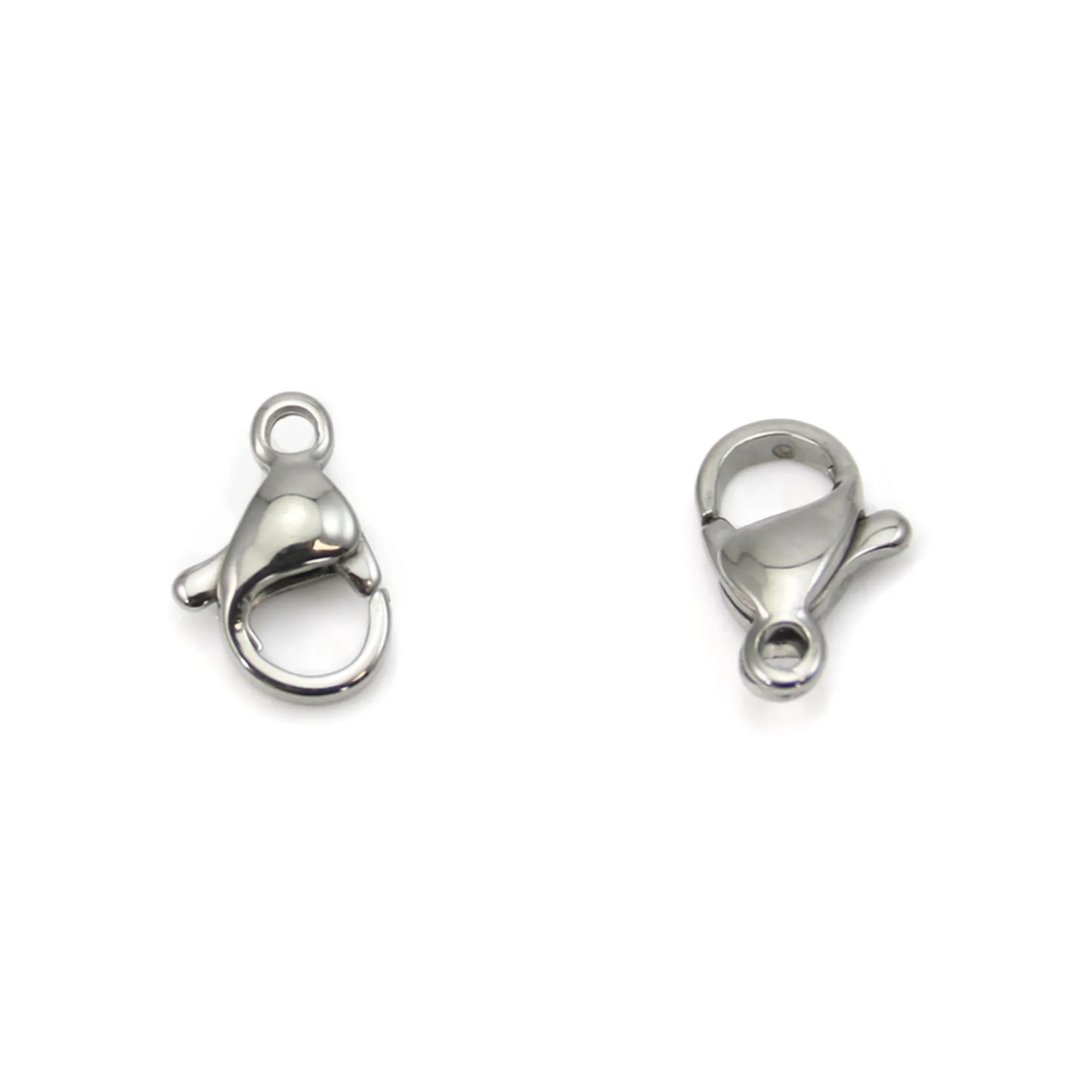 Fermoir Mousqueton Pour Gourmette 16x5mm - En Argent 925/1000, 1 à 5 Pièces, Neuf, Réf. CHGU5