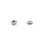 Coupelle lisse 5mm en Acier Inox x 10pcs