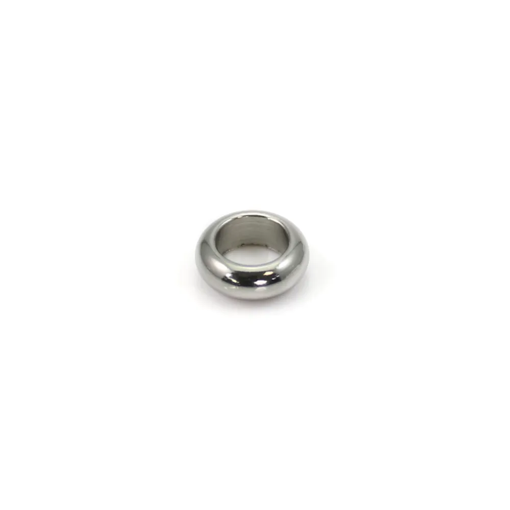 Perle intercalaire 8mm en Acier Inox x 4pcs