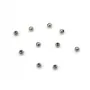Perle boule 3mm en Acier Inox x 20 pcs