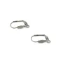 Dormeuse coquillage 10x18mm en Acier Inox x 4pcs