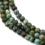Turquoise africaine ronde 6mm x 40cm
