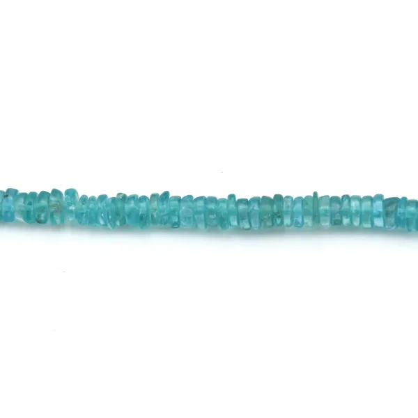 Apatite rotondo heishi 3-5mm x 41cm