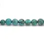 Round turquoise 17-23mm x 35cm