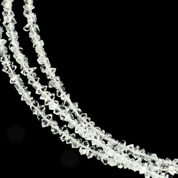 Herkimer (Diamond quartz) 3-4mm x 40cm