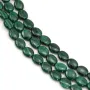 Malachite Ovale 8x10mm x 39cm