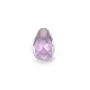 Cabochon en améthyste goutte facette  6x9mm x 1pc