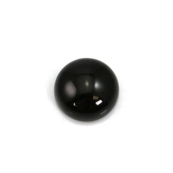 Cabochon onyx round 15mm x 2pcs