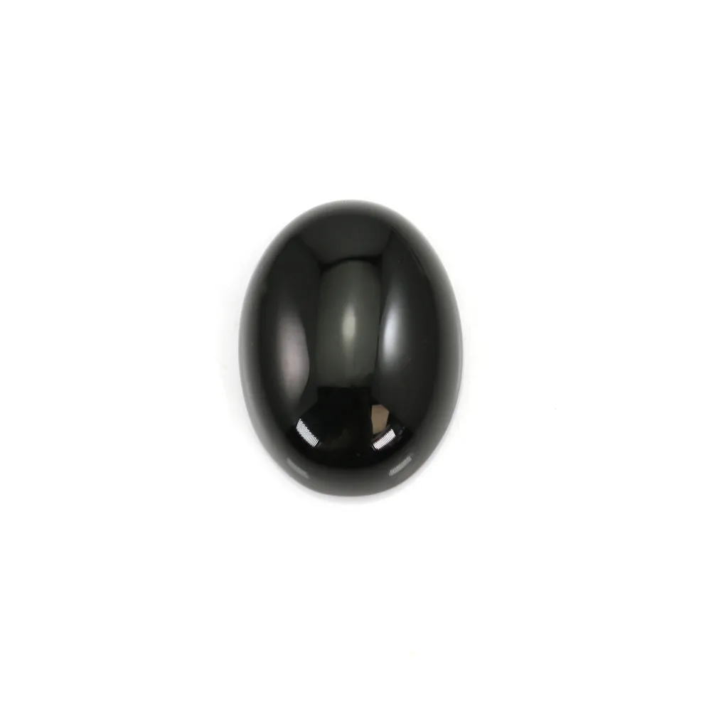 Cabochon onyx oval 18x25mm x 1pc