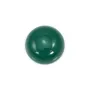 Cabochon agate vert ronde 16mm x 1pc