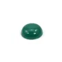 Cabochon agate vert ronde 12mm x 2pcs