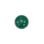 Cabochon green agate round 10mm x 2pcs