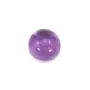 Cabochon amethyste rond 6mm x 2pcs
